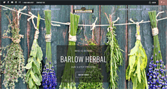 Desktop Screenshot of barlowherbal.com
